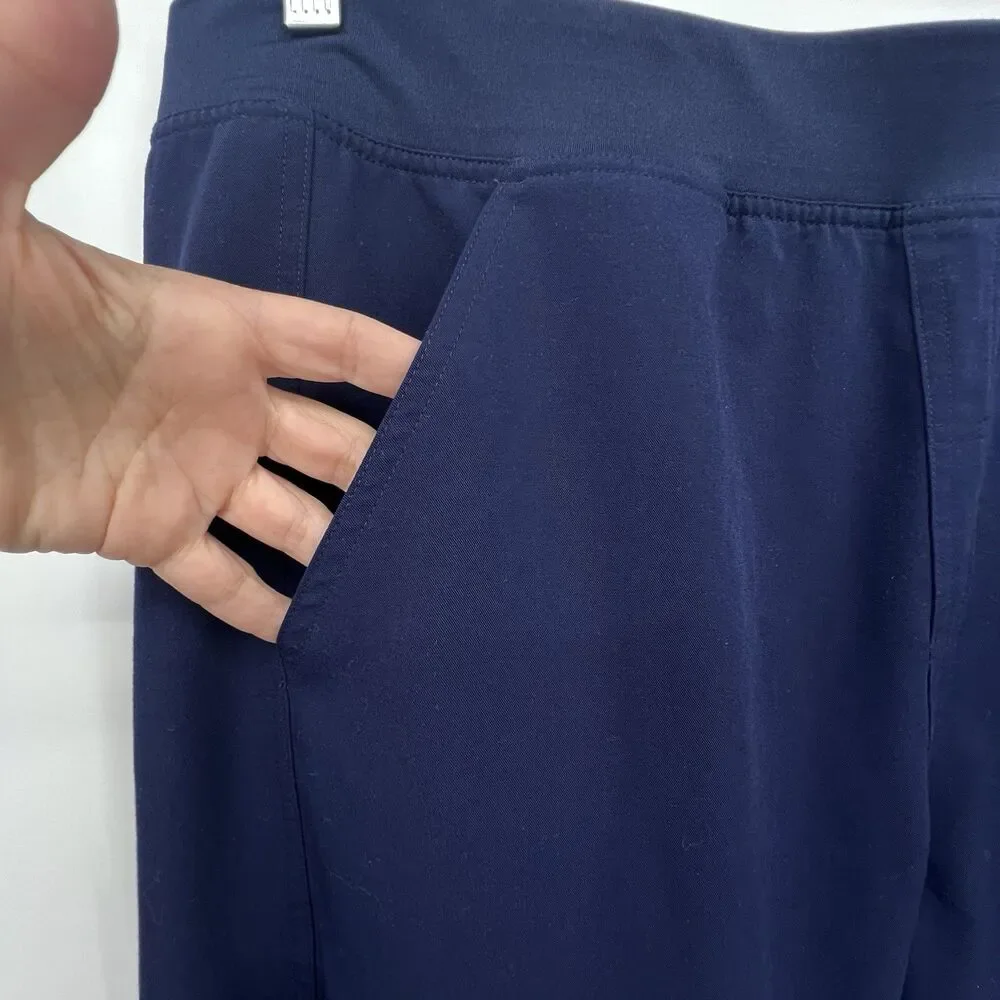 Figs Technical Collection Mens Axim Cargo Scrub Pants Sz XL Blue Medical Nurse
